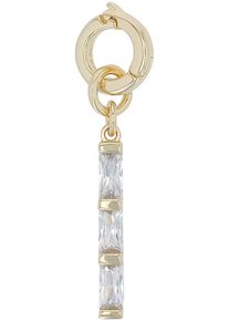 Amor Damen Charm-Einhänger "2038503", gold, Silber 925 (Sterlingsilber), Charms, mit Zirkonia (synth.)