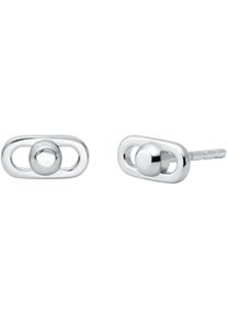 Michael Kors Damen Paar Ohrstecker "Schmuck Silber 925 Ohrringe Astor Link, MKC173900040, MKC173900710", Silber 925 (Sterlingsilber), silber, Silber