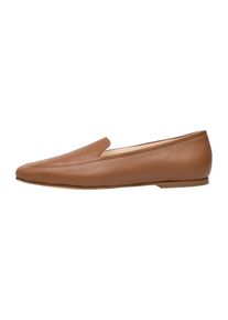 Henry Stevens Damen Loafer "Audrey HVL Businessschuh", Gr. 42, braun, Leder, elegant, Schuhe, Damen Halbschuhe Leder handgefertigt, Slipper