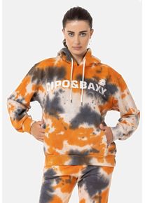 Cipo & Baxx CIPO & BAXX Damen Trainingsanzug "Homewear", orange, casual, Gr. M, unifarben, 100% Baumwolle, Sportanzüge, mit praktischen Seitentaschen, WLR149