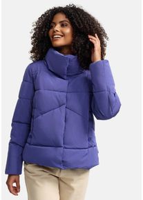 Marikoo Damen Winterjacke "Jalliaa", blau, Gr. M, Obermaterial: 100% Polyester; Innenmaterial: 100% Polyester., Jacken, mit schönem Steppdesign