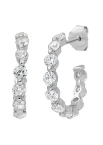 Vivance Damen Paar Ohrstecker "Zirkonia", Silber 925 (Sterlingsilber), silber, Silber 925 (Sterlingsilber), Ohrringe