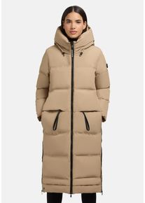 Khujo Damen Steppmantel "Aroma-YM", beige, Basic, Gr. XXL, Obermaterial: 100% Polyester, Futter: 100% Nylon, Wattierung: 100% Polyester, Mäntel,