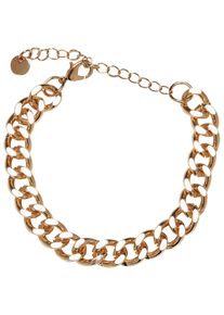Urban Classics Damen Bettelarmband "Urban Classics Unisex Big Saturn Basic Bracelet", L/XL, Eisen, gold, Eisen, Armbänder