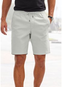 John Devin Herren Shorts "Bermuda", grau, casual, Gr. XXL, unifarben, Web, Obermaterial: 97% Baumwolle, 3% Elasthan, Hosen, kurze Hose aus