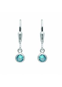 Adelia´s ADELIA ́S Damen Paar Ohrhänger "Damen Silberschmuck", Damen, Silber 925 (Sterlingsilber), blau, Silber 925 (Sterlingsilber), Ohrringe, 925 Sterling