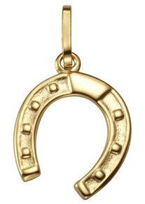 Firetti Mädchen Ketten-Anhänger "Schmuck Geschenk Gold 333 Halsschmuck Anhänger für Halskette Hufeisen", Gelbgold 333, 0,60 g, gold, Gelbgold 333,