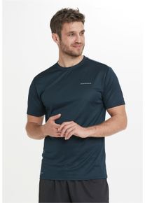 Endurance Herren Funktionsshirt "Vernon", blau, sportlich, Gr. L, unifarben, 100% Polyester, Shirts, im funktionalen Design mit Quick Dry-Funktion