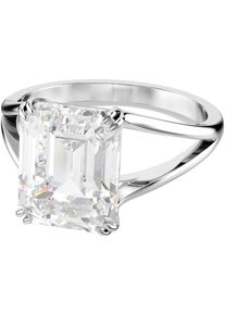 Swarovski Damen Fingerring "Schmuck Geschenk Ring Stilla Cocktailring", 52, Metall, silber, Metall, Fingerringe, mit Swarovski Zirkonia (synth.)