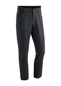 Maier Sports Herren Funktionshose "Charles", schwarz, Gr. 46, 91% Polyester (Recycelt), 9% Elasthan, Hosen, Herren Outdoorhose, elastische Hose mit