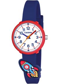 Calypso Watches Kinder Quarzuhr "My First Watch", blau, Armbanduhren, Armbanduhr, Kinderuhr, Junge, analog, Spaceshuttle, Raumfähre