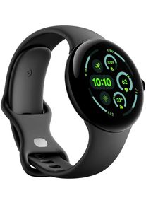 Google Smartwatch "Pixel Watch 3 45mm WIFI", schwarz, Smartwatches