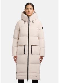 Khujo Damen Steppmantel "Aroma-YM", beige, Basic, Gr. XXL, Obermaterial: 100% Polyester, Futter: 100% Nylon, Wattierung: 100% Polyester, Mäntel,