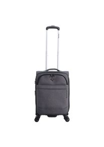 Saxoline Koffer "2 Tone", grau, Polyester, Koffer, Polyester material