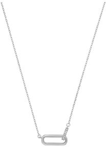 Amor Damen Kette mit Anhänger "2038272", Silber 925 (Sterlingsilber), L: 45cm B: 1,4mm, bunt, Silber 925 (Sterlingsilber), B:1,4mm, Halsketten, mit