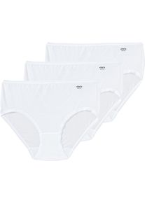 Speidel Damen Maxislip, Gr. 38, weiß, Obermaterial: 46% Baumwolle, 46% Modal, 8% Elasthan, unifarben, Unterhosen, mit klassischem Design