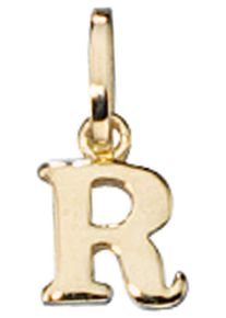 Jobo Damen Buchstaben-Anhänger "Anhänger Buchstabe", R, Gelbgold 333, gold, Gelbgold 333, Schmuckanhänger, 333 Gold