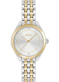 BOSS Damen Quarzuhr "MAE", gold, Armbanduhren, Damenuhr, Armbanduhr, Glaskristalle, Edelstahlarmband