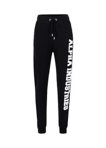 Herren Jogginghose "Alpha Industries Men - Jogger Big Letters Jogger", schwarz, Gr. XS, Alpha Industries, Obermaterial: 80% Baumwolle, 20% Polyester,
