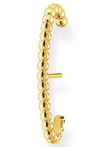 Thomas Sabo Damen Single-Ohrstecker "Kugeln gold, Kugeln silber, H2154-001-21, H2154-413-39", Silber 925 (Sterlingsilber), gold, Silber 925