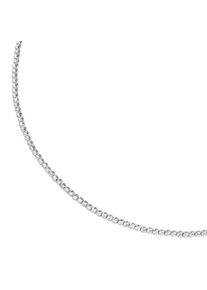 Smart Jewel Damen Collier "mit facettierten Kugeln, Silber 925", 45cm, Silber 925 (Sterlingsilber), silber, Silber 925 (Sterlingsilber), Halsketten