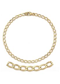 Firetti Damen Goldarmband "Schmuck Geschenk Gold 333 Armkette Panzerketten", 19, Gelbgold 333, gold, Gelbgold 333, Armbänder, Made in Germany
