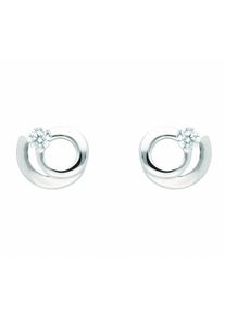 Adelia´s ADELIA ́S Damen Paar Ohrhänger "Damen Silberschmuck", Damen, Silber 925 (Sterlingsilber), silber, Silber 925 (Sterlingsilber), Ohrringe, mit Zirkonia