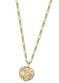 Firetti Damen Kette mit Anhänger "Schmuck Geschenk Silber 925 Halsschmuck Halskette Figarokette", Silber 925 (Sterlingsilber), L: 50cm B: 2,2mm,