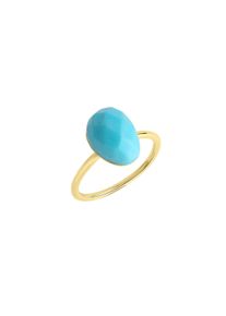 JAMELLI Damen Fingerring "925/- Sterling Silber", 052 (16,6), 3,42 ct, Silber 925 (Sterlingsilber), gelb, Silber 925 (Sterlingsilber), Fingerringe