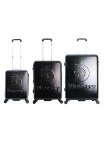 DISCOVERY Koffer "Discovery", schwarz, Koffer, mit vollständig gefüttertem Innenraum