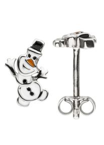 Jobo Damen Paar Ohrhänger "Schneemann", Silber 925 (Sterlingsilber), silber, Silber 925 (Sterlingsilber), Ohrringe, 925 Silber