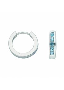Adelia´s ADELIA ́S Damen Paar Creolen "Damen Silberschmuck", Damen, Silber 925 (Sterlingsilber), bunt, Silber 925 (Sterlingsilber), Ohrringe, 925 Sterling