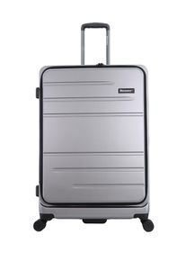 DISCOVERY Koffer "Patrol", silber, Polyester, unifarben, klassisch, Koffer, mit ausziehbarem Teleskopgriff