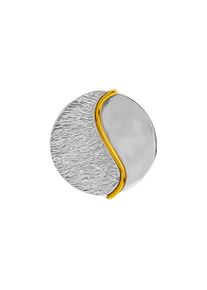 Vivance Damen Ketten-Anhänger "925/- Sterlingsilber rhodiniert teils vergoldet", ONE-SIZE, Silber 925 (Sterlingsilber), 7,9 g, bunt, Silber 925