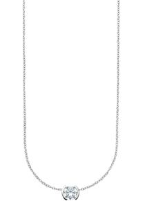 HECHTER PARIS Damen Kette mit Anhänger "Schmuck Geschenk Silber 925 Halsschmuck Halskette mit Anhänger", Silber 925 (Sterlingsilber), L: 45cm B: