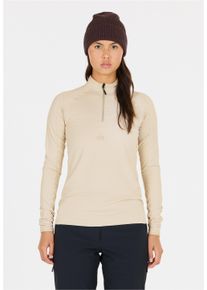 SOS Herren Langarmshirt "Timberline", beige, sportlich, Gr. S, unifarben, 90% Polyester, 10% Elasthan, Shirts, Im komfortablen und anliegenden Schnitt