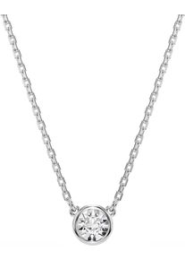 Swarovski Damen Kette mit Anhänger "Schmuck Geschenk Halskette Imber, 5684511, 5696039", Metall, L: 45cm, silber, Metall, Halsketten, mit Swarovski