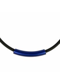 DeMarie Damen Collierkettchen "eloxierte Aluminium Collierkette", 45,0cm, Metall, L: 45cm B: 8.0mm, blau, Metall, B:8.0mm, Halsketten