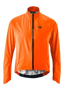 Gonso Herren Fahrradjacke "SAVE JACKET ROAD M", orange, Gr. XXXL, 100% Polyester, Jacken, Herren Radjacke, wasserdichte Rennrad-Regenjacke mit