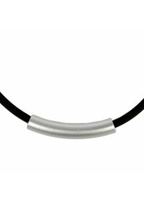 DeMarie Damen Collierkettchen "eloxierte Aluminium Collierkette", 45,0cm, Metall, L: 45cm B: 8.0mm, silber, Metall, B:8.0mm, Halsketten