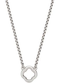 Leonardo Damen Charm-Kette "Halskette Orlanda Clip&Mix, 023734, 023735", Edelstahl, L: 55cm B: 1mm, silber, Edelstahl, B:1mm, Halsketten