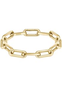 BOSS Damen Armband "HALIA, 1580600", Edelstahl, gold, Edelstahl, Armbänder