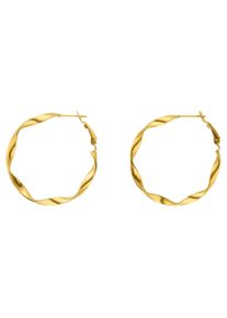 PURELEI Damen Paar Creolen "Schmuck Geschenk Ke Kai Ohrringe, Earring-KeKai", Edelstahl, gold, Edelstahl, Ohrringe
