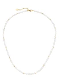 Firetti Damen Collier "Schmuck Geschenk Gold 375 Halsschmuck Halskette Goldkette Kugeln", Gelbgold 375-Perlen, L: 45cm B: 4mm, gold, Gelbgold 375,
