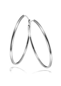 Goldmaid Damen Paar Creolen, Silber 925 (Sterlingsilber), silber, Silber 925 (Sterlingsilber), Ohrringe