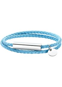 Damen Armband "Schmuck Geschenk Armband Mikrofaserleder/Edelstahl", Edelstahl-Lederfaserstoff, bunt, ANISTON JEWELRY & WATCHES, Edelstahl,