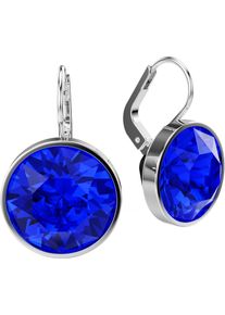 Swarovski Damen Paar Ohrhänger "Schmuck Geschenk Ohrringe Bella Drop 5724288 5724290 5724291 5724292", Metall, blau, Metall, Ohrringe, mit Swarovski