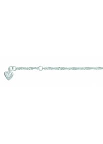 Adelia´s ADELIA ́S Damen Fußkette "Damen Silberschmuck", Silber 925 (Sterlingsilber), silber, Silber 925 (Sterlingsilber), Fußkettchen, 25 cm 925 Sterling