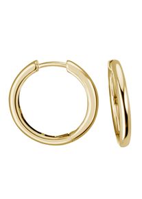 Firetti Damen Paar Creolen "Schmuck Geschenk Silber 925 Ohrschmuck glänzend", Silber 925 (Sterlingsilber), gold, Silber 925 (Sterlingsilber), Ohrringe