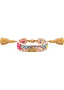 Thomas Sabo Damen Armband "Festival Look, ACC0046-302-7-L24V", 24, Polyester, bunt, Polyester, Armbänder